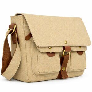Vagarant 12" Small Canvas Messenger Bag Cavas Shoulder Bag Canvas Bag C54KK
